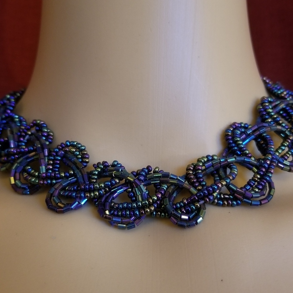Multi color choker set.